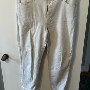 Women's Cream Jeans